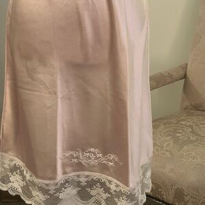 Vintage 70 Soft pink satiny Dior Slip